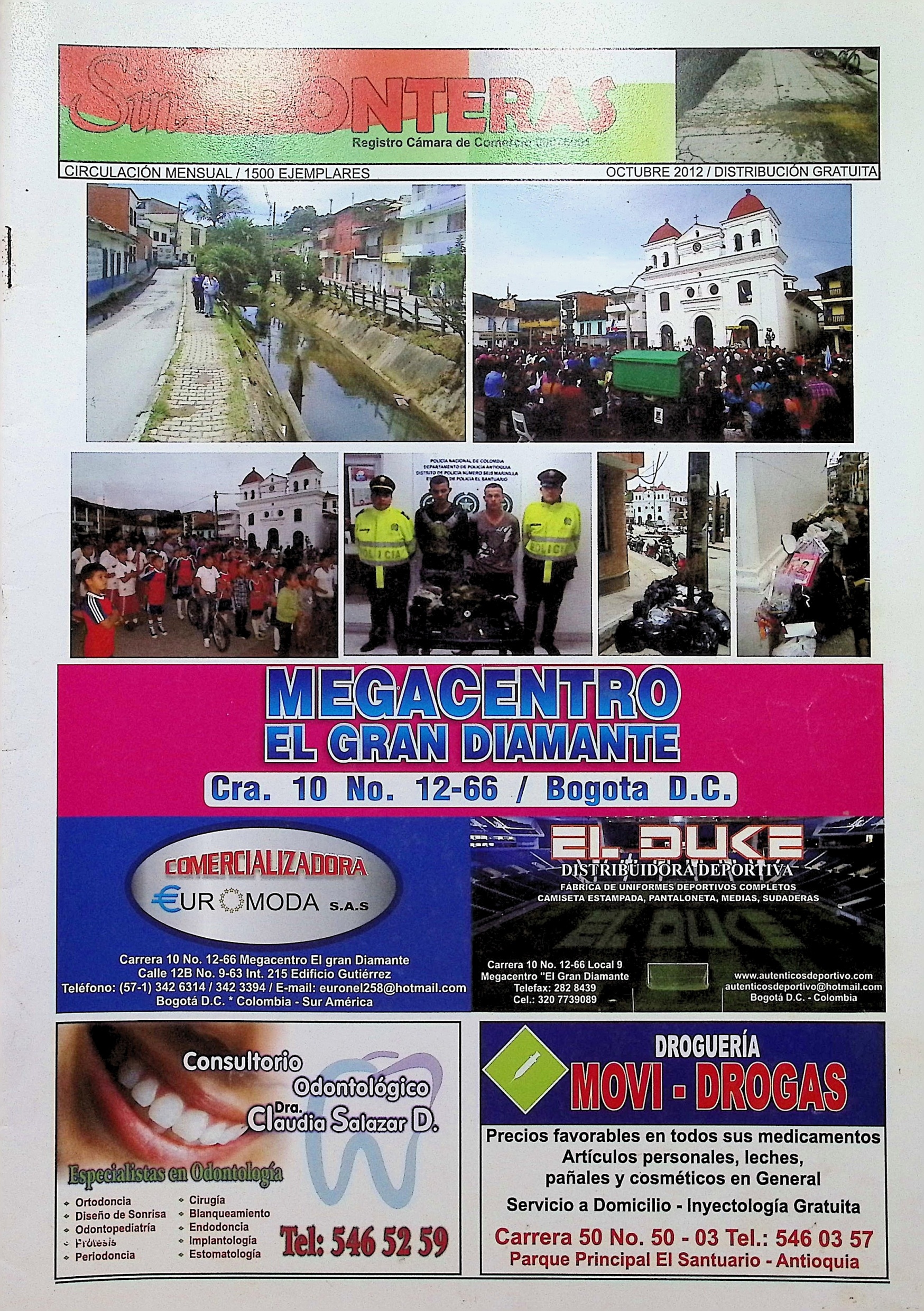 Sin Fronteras, Octubre 2012