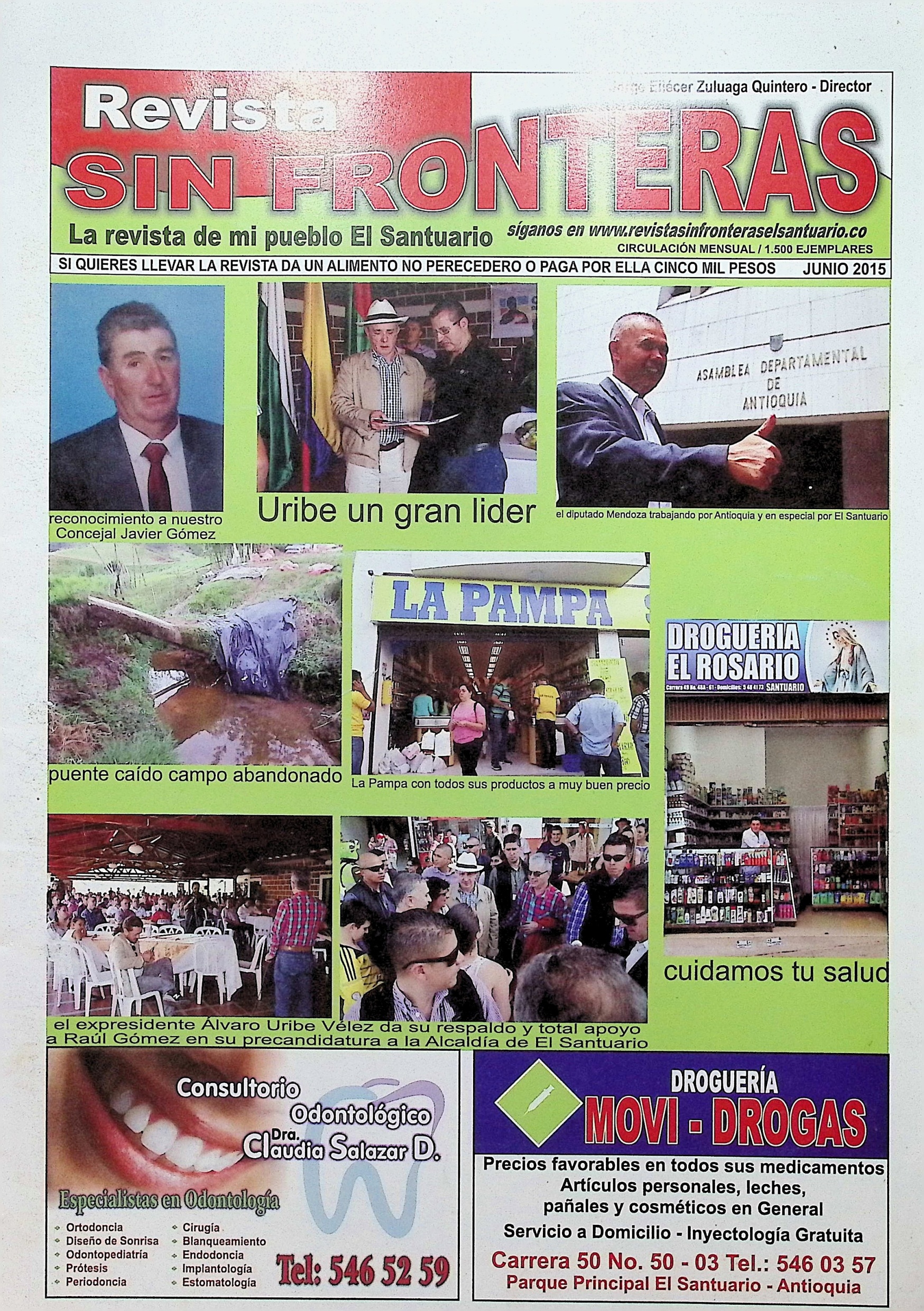Sin Fronteras, Junio 2015