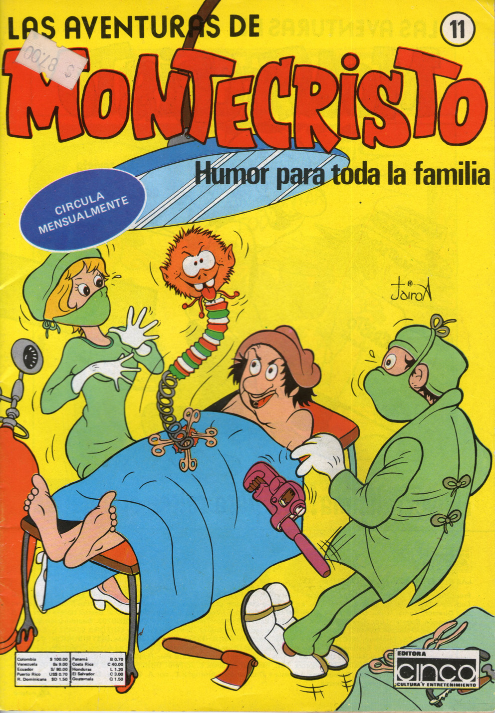 Las Aventuras de Montecristo 11 - Cómic