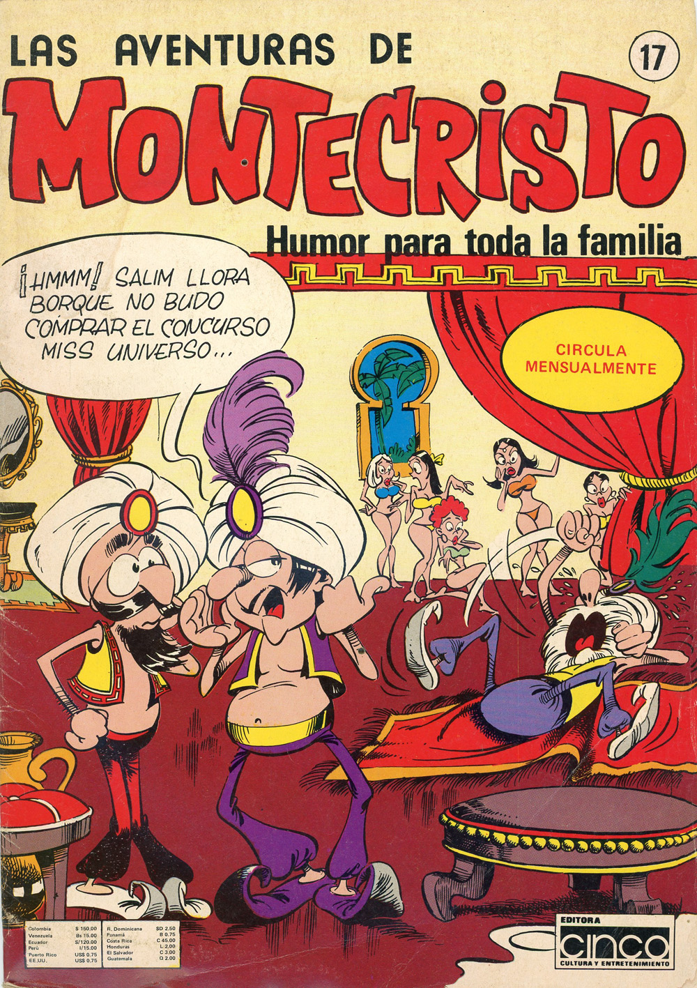 Las Aventuras de Montecristo 17 - Cómic